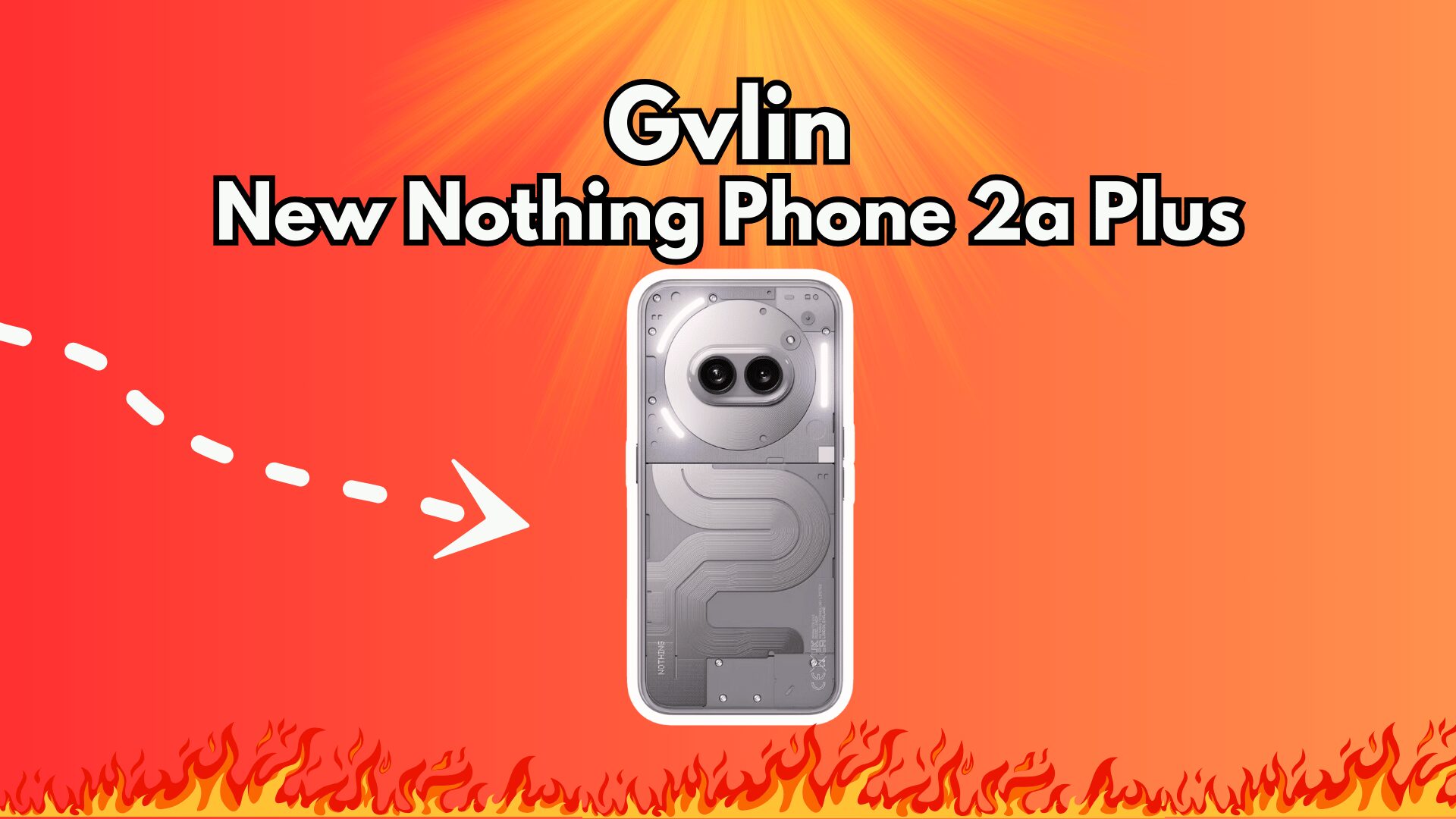 New Nothing Phone 2a Plus - Gvlin