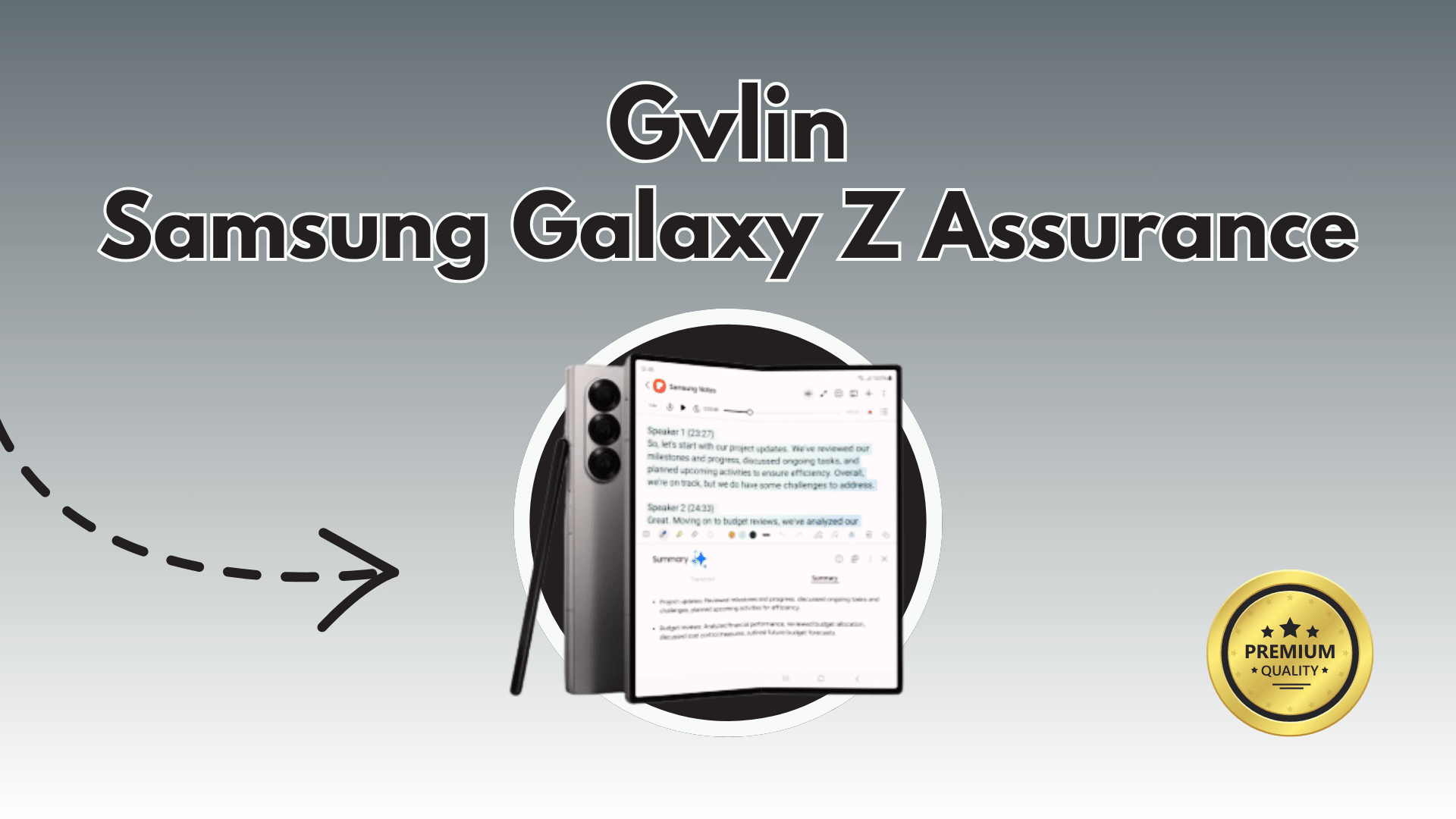 Samsung Galaxy Z Assurance Secure Your Foldable Phone - Gvlin